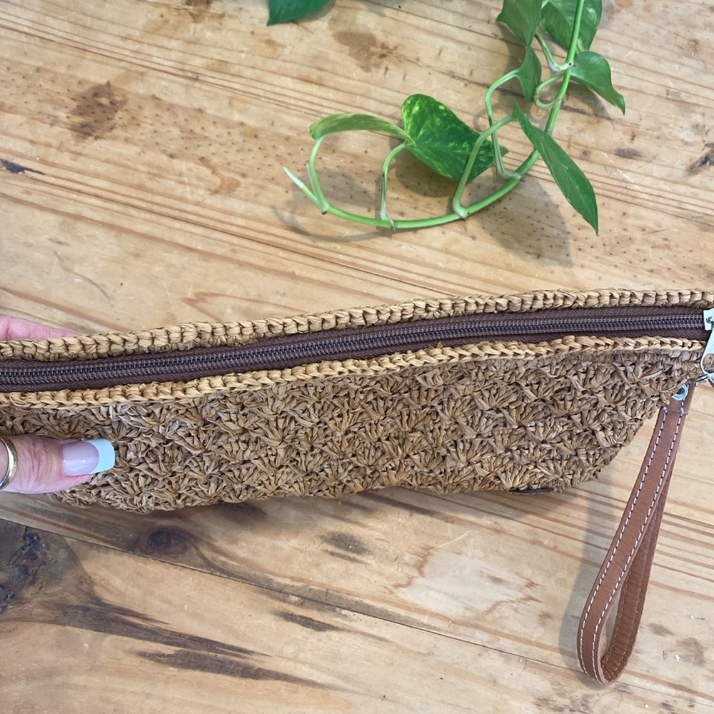 🎉 NEW‼️BEAUTIFUL MASOVA RAPHIA WRISTLET CLUTCH‼️ - Picture 5 of 15